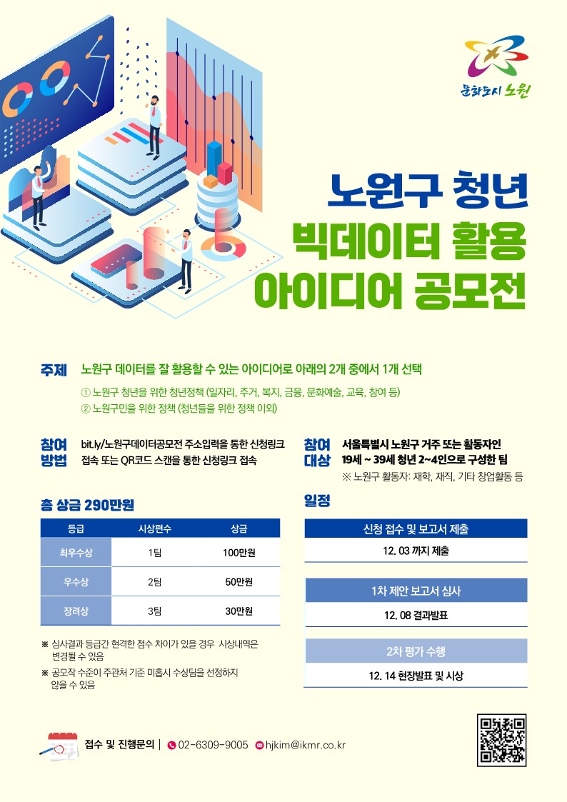 노원구 청년 빅데이터 활용 아이디어 공모전