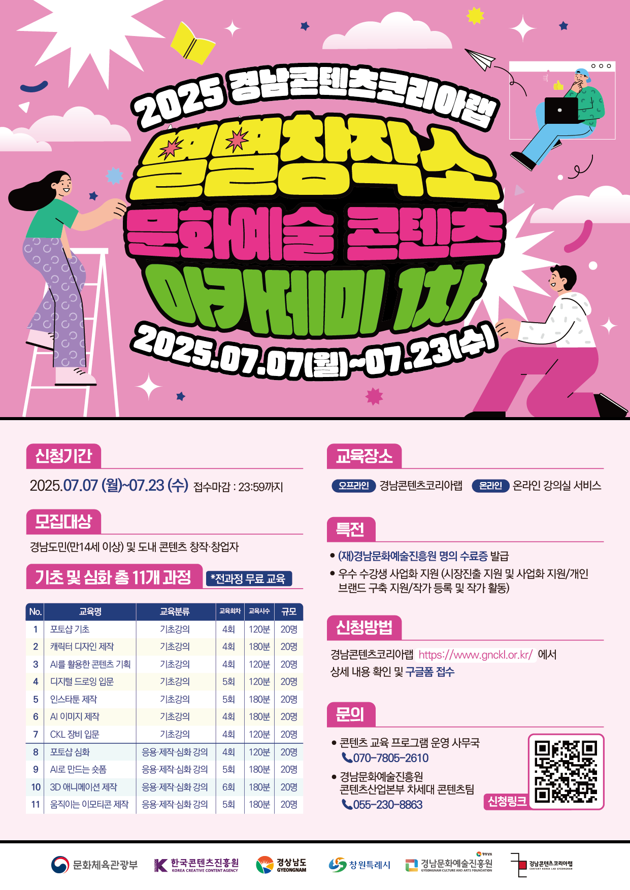 2025년 별별창작소 문화예술 콘텐츠 아카데미