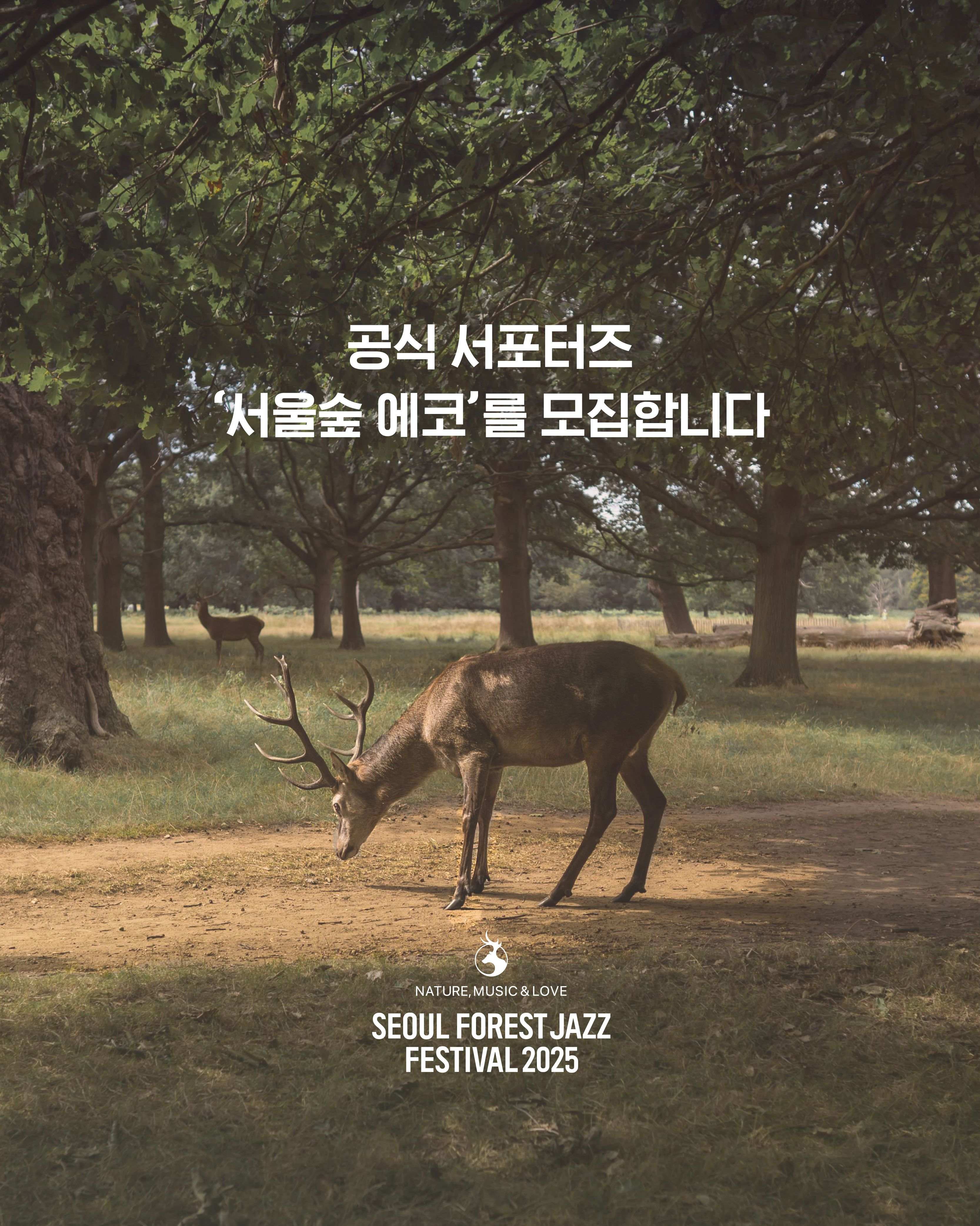 서울숲재즈페스티벌 서포터즈 서울숲 에코 모집