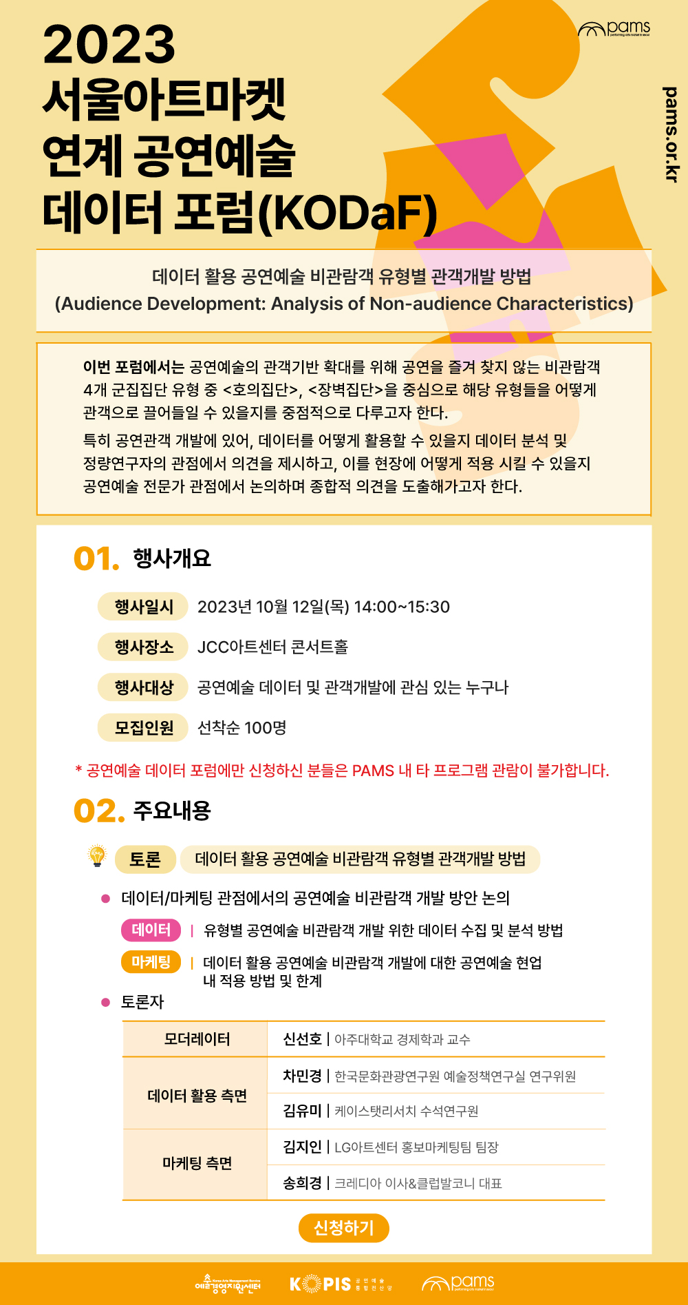 KOPIS 공연예술 데이터 포럼(KODaF)