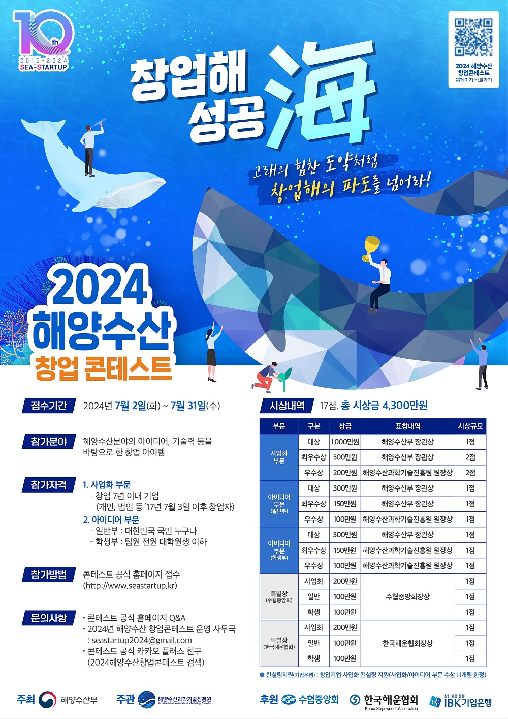 2024 해양수산 창업콘테스트