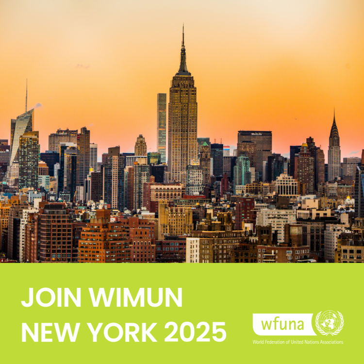 UN협회세계연맹 국제모의유엔총회  WIMUN New York 2025 한국대표단 모집