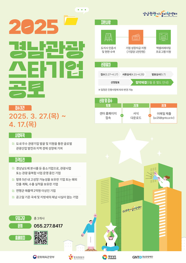 2025 경남 관광 스타기업공모 