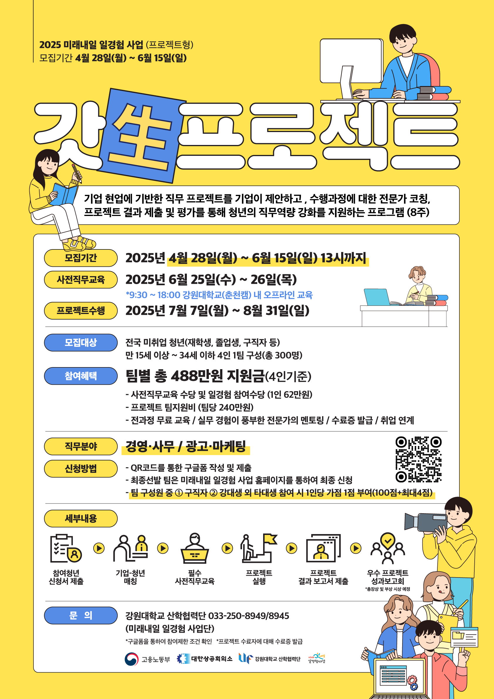 [미래내일 일경험 사업(프로젝트형)] 갓生프로젝트