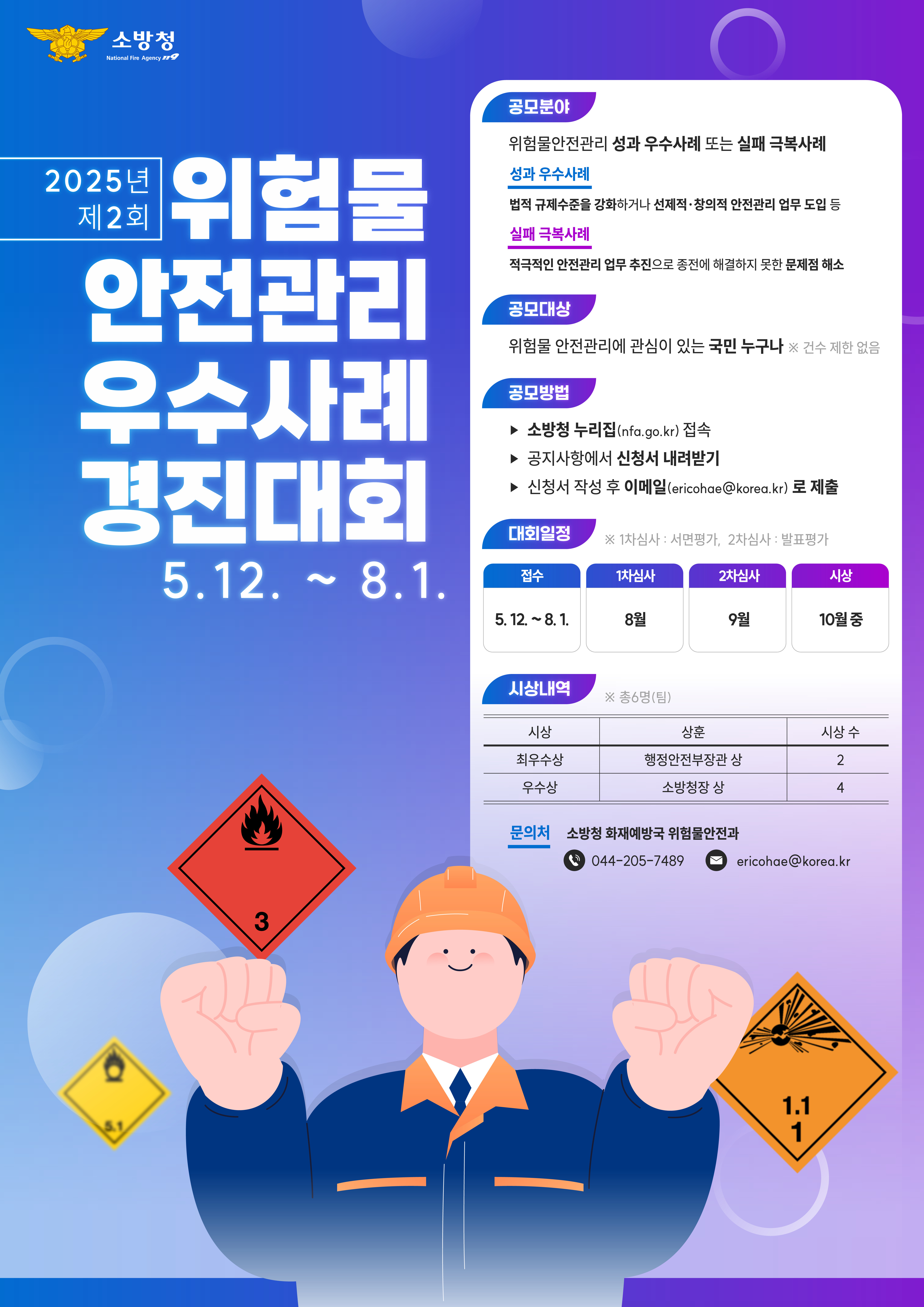 2025년 제2회 위험물 안전관리 우수사례 경진대회