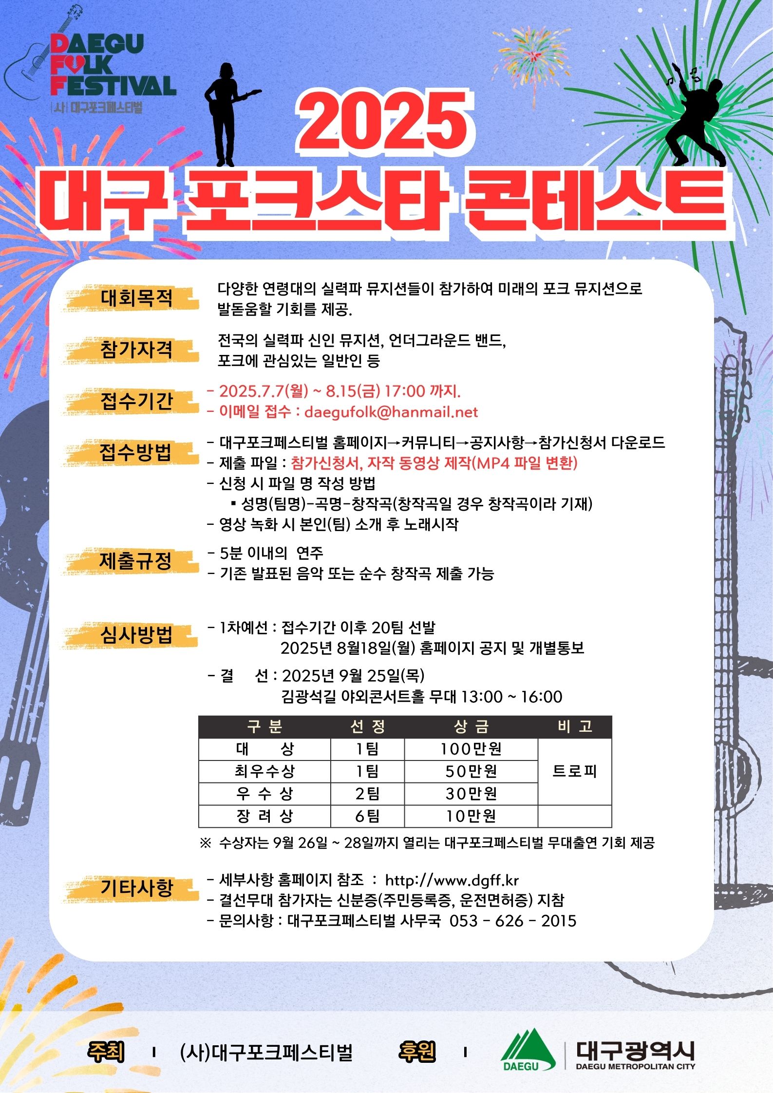 2025 포크스타콘테스트