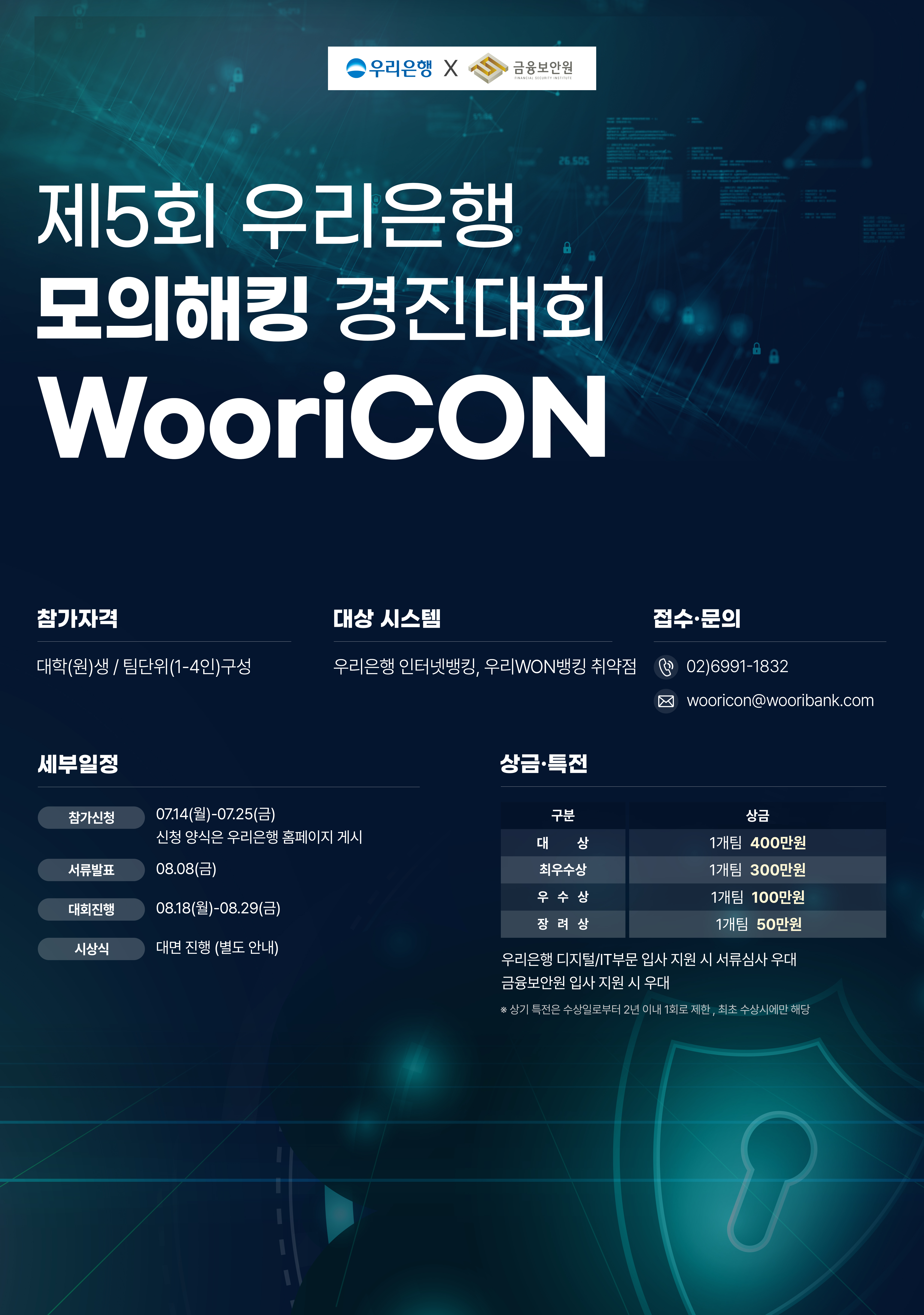 제5회 WooriCON 모의해킹 경진대회 