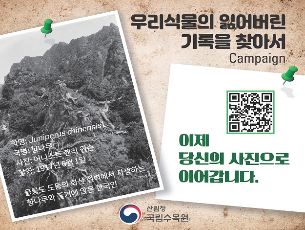 광복80주년 기념 식물 기억 회복 사진 공모전