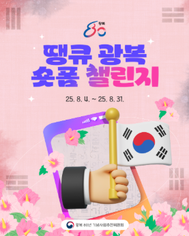 땡큐 광복 숏폼 챌린지