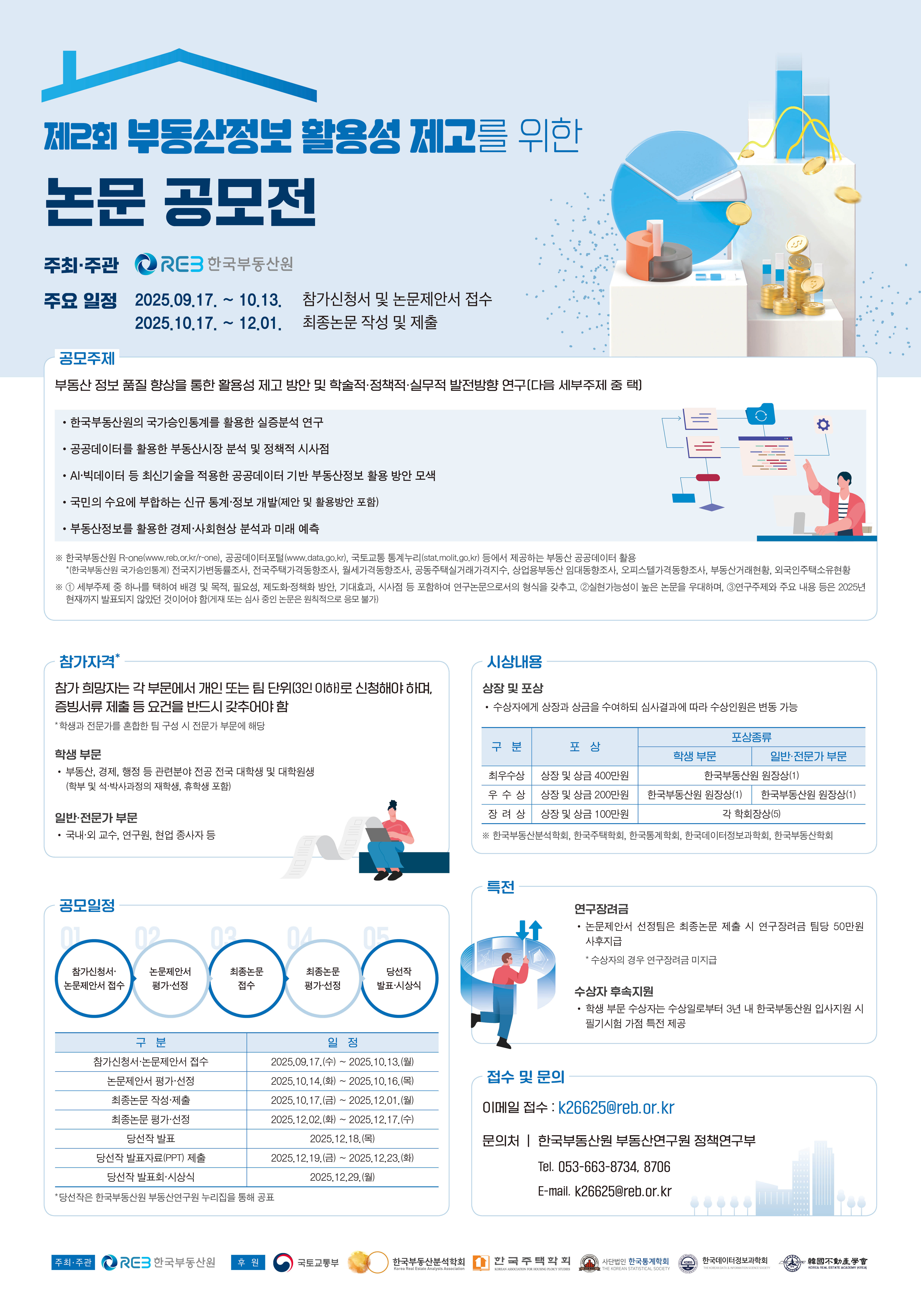 제2회 부동산정보 활용성 제고를 위한 논문 공모전