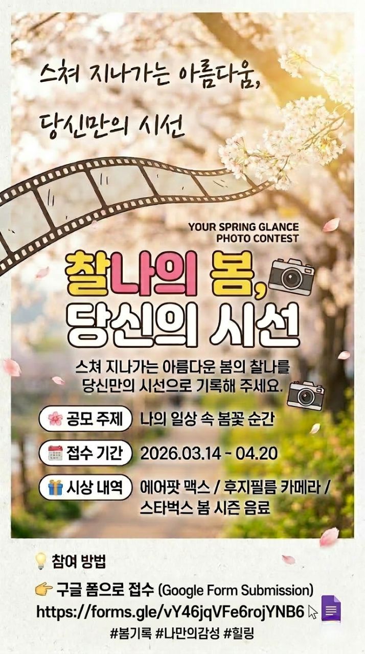 찰나의 봄, 당신의 시선 (Your Spring Glance)