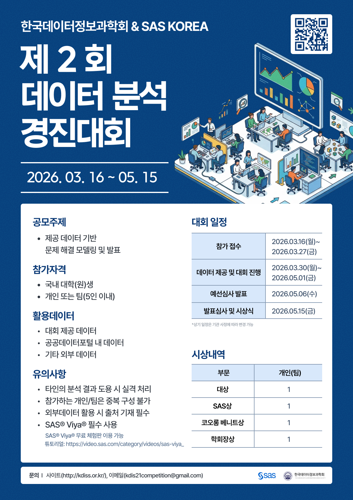 한국데이터정보과학회 & SAS KOREA 제2회 데이터 분석 경진대회