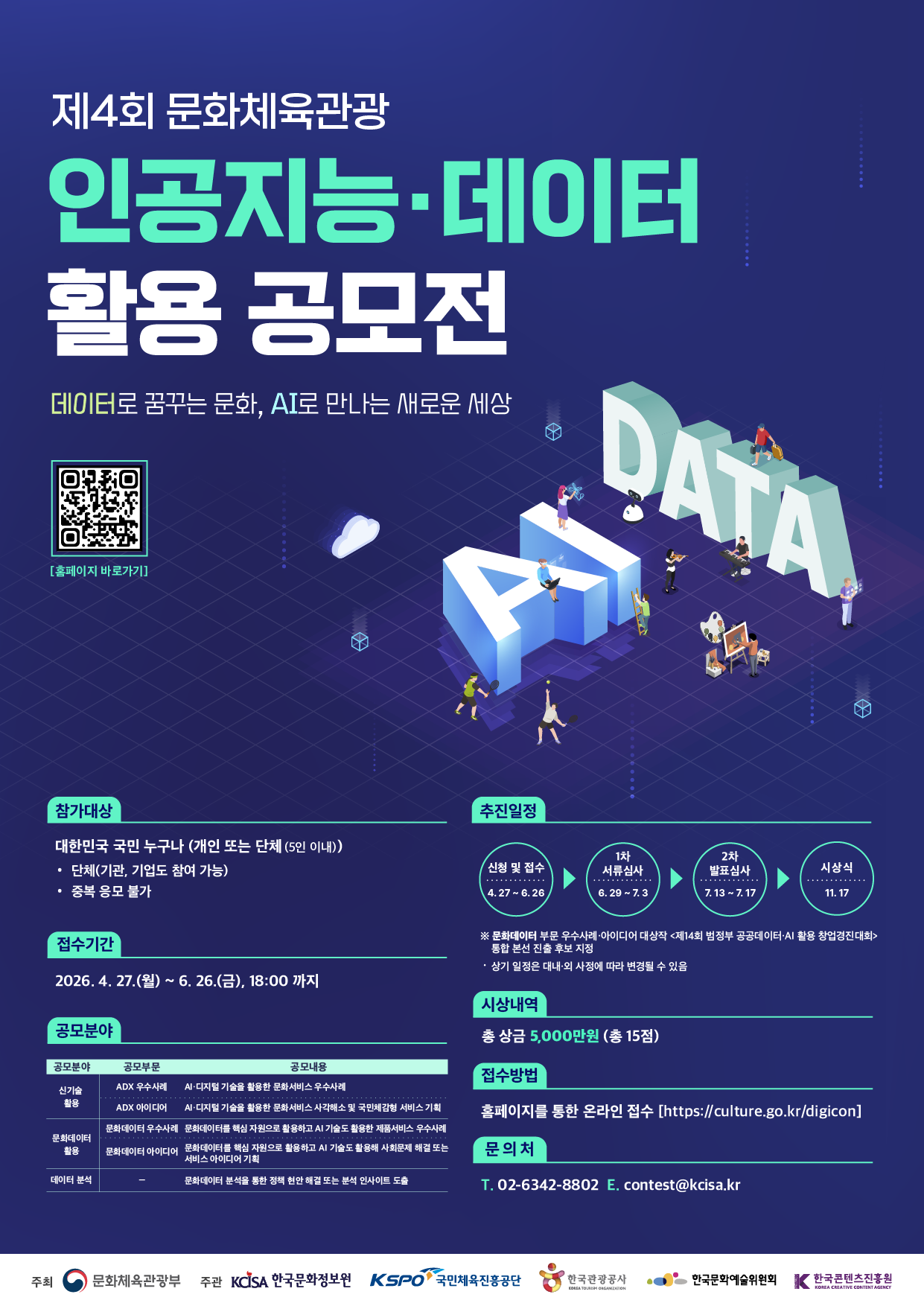 제4회 문화체육관광 인공지능·데이터 활용 공모전