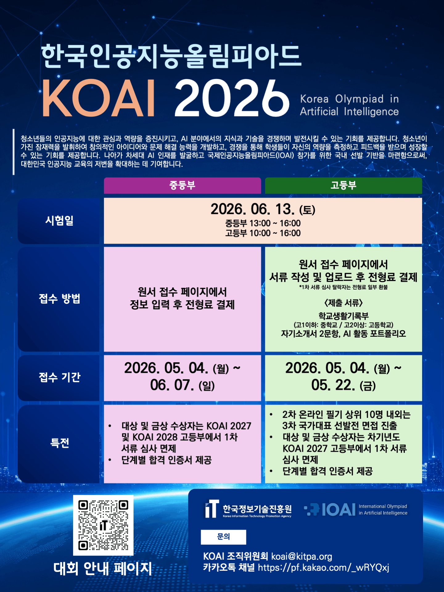 한국인공지능올림피아드 (KOAI) 2026